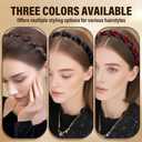 Retro High Skull Pearl Headband,Vintage High Cranium Artificial Pearl Hairband,Fashionable Accessories for Women,Cute Hair Accessories for Girls,Fashion Accessories (6pcs)