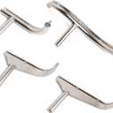 5/8" Dia Stem Glide Bowl Turner's 4-Piece Toolrest Set for Woodlathe Bowl Turning.