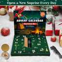 Survival Advent Calendar 2025 for Adult Men Women- 24 Days of Christmas Advent Calendar with Survival Gear for Outdoor Camping, Fishing, Hiking - Surprise Gift for Adults and Teenagers