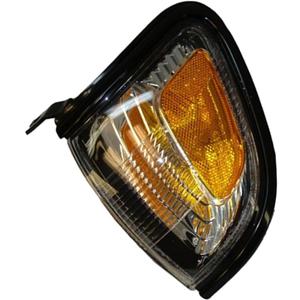 Turn Signal Light for Toyota for Tacoma DLX-2003 & Pre S-Runner 2001-2004 F22TCSPLWBTL20012004 Corner Park w/Bulb Black Trim Left Pack Of 2