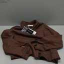 PRETTYGARDEN Women's Faux Suede Cropped Jacket Casual Lightweight Fall Fashion 2026 Winter Coats Outerwear Trendy Clothes, Size M, Dark Brown