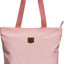 ESVAN Original Floral Tote Bag Shoulder Bag for Gym Hiking Picnic Travel Beach