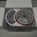 3 IN 1 Electric Makeup Brush Cleaner,Automatic Makeup Brush Cleaner with Makeup Brush Dryer,Portable USB Deep Cleaning for All Size Beauty Makeup Brush Set,Blush Brush,Sponges (White)