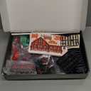 Christmas Train Set for around under The Tree, Electric Christmas Tree Train with Remote Sound Smoke Light, Steam Locomotive Xmas Christmas Train Toy Gift for Kids Boy Girl, Glowing Passenger Carriage