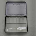 Bower Bird Travel Ceramic Watercolor Palette with 12-Well Porcelain Mixing Tray & Metal Tin Box - Portable Art Kit for Gouache, Studio & Outdoor Painting (8Well)