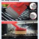 Grill Brush, Bristle Free, Safe Wire Bristles Steam Cleaning Brush, Cleaning Kit for Outdoor Grill, BBQ Cleaner Accessories, 2 Replacement HeadsBristle Free & Wire Bristles