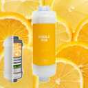 BUBBLEMON Vitamin Shower Filter (Lovely Lemon) Vitamin C Shower Filter Skin Moisturizing Protect Skin Dry Made in Korea
