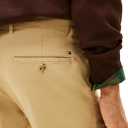 Tommy Hilfiger Men's Stretch Cotton Chino Pants in Slim Fit (Brown), 32W 30L