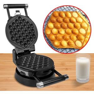 Health and Home 1 Waffle Removable Nonstick Baking Plates, Upgraded 360 Rotating Belgian Maker