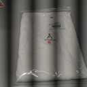 ANRABESS Womens Tops 3/4 Sleeve Crewneck Pleated Dressy Casual Shirts 2025 Summer Business Basic Tee Blouses Work Outfits White XXL