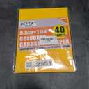 Gold Cardstock 8.5 x 11 Thick Paper, 40 Sheets 65 LB/180 GSM, Cardstock Printer Paper for Invitations, Menus, Wedding, DIY Cards, Kids School Supplies