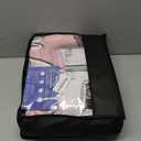 Nesker Comforter Set Queen Size, Girly Hot Pink Perfume 7 Pcs Bedding for Kids and Adults, Girls Quotes Motivational Book Bed Sheet Sets with Fitted Sheet 2 Pillowcases & 2 Shams