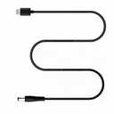 USB C to DC 5.5mm x 2.5mm(Compatible with 5.5x2.1mm) Power Cord, USB Type C Input to DC 12V 3A Out Power Cable, Work with PD Charger and Power Bank. for Outdoor, Studio and Travel.(1 Pack, 5 Feet)