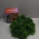 Biswing 15 FT Pre-lit Christmas Green Garland, Lighted Artificial Pine Garlands with 35 Count Multicolor Lights, Connectable & Light Up for Indoor Outdoor Gate Home Winter Holiday New Year Decor