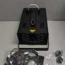 1200W Fog Machine Outdoor Indoor, 18 Lights Halloween Smoke Machine Fog with 6000 CFM, 13 Colors & Remote Controls for Party Stage Effect