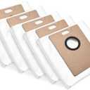 Tapo Dust Bag Replacement for Robot Vacuum and Mop Includes Easy to Replace 5x 3L Disposable Dust Bags, Compatible with RV30 Max Plus & RV20 Max Plus