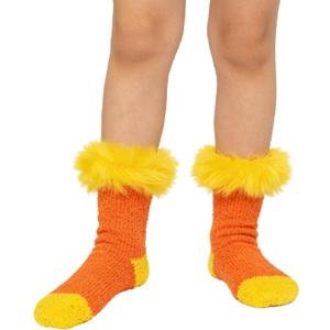 Funny Crew Socks Novelty Costume Accessories Party Favors 6-10yr Small (Yellow)