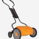 Fiskars 17" Push Mower, Manual Reel, No Motor Mower for Lawn Care
Grass Cutter with Steel Blades that Stay Sharp, Eco-Friendly Cordless Grass Trimmer