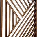Musanpou Wooden Geometric Home Wall Decor Slatted Wood Design Wall SculptureSet of 3 Wood Wall Art decorateBoho Bathroom Bedroom Living Room rustic Home Decoration