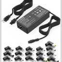 90W Universal AC Adapter Laptop Charger Compatible with Dell HP Acer Asus Lenovo IBM Sony Fujitsu Gateway Notebook Ultrabook Chromebook Power Supply Cord