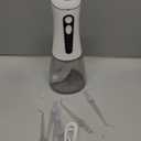 Water Flosser for Teeth Cleaning and Flossing, 5 Modes Rechargeable Cordless Oral Irrigator 320ml Water Tank Teeth Cleaner, IPX7 Waterproof Portable Electric Dentel Flossers for Home and Travel,White