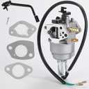 Amazon.com: P28-4-H 100155 Carburetor for Champion 9375/7500 Watt Dual Fuel Generator 100155 439CC 100296 71530 420CC 389cc 100165 model replace 47.131000.25 47.131000.28 : Patio, Lawn & Garden