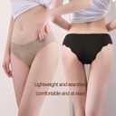 Teen Girls Seamless Bikini Underwear Big Girls Panties Hipster Underwear No Show Multipack. (13-14 Years, Black Light Blue White Pink)