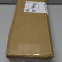 AIJALY 3 Pack Bathroom Glass Shelf,Aluminum Tempered Glass 0.34in Extra Thick Rectangular 1 Tier Storage Organizer Wall Mount,Black 15.7in