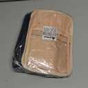 OCHEAL Makeup Bag, Multifunctional Make Up Bags with Zipper Pouch Large Compact Makeup Bag Organizer for Women Girls Cosmetics Toiletry Brushes Storage Makeup Case with Handle Divider-Black (001_Black with front pocket)