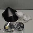 Bailoch Black Vintage Wireless Battery Operated Wall Sconces, Industrial Cordless Battery Powered Led Wall Lights Set of 2, Wall Lamp Fixture Indoor with Remote Control for Bedroom Farmhouse Gallery