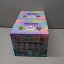 2 x 30 Colors Tie Dye Kit, Tie Dye Set for Kids, Pre-Filled Tye Dye Bottles, Non Toxic Permanent Fabric Dye Art Set, Easy DIY Fabric Art - Create Fun (30 Colors)