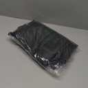 NICETOWN Pitch Black Solid Thermal Insulated Grommet Blackout Curtains/Drapes for Bedroom Window (2 Panels, 42 inches Wide by 63 inches Long, Black)