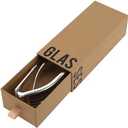 Futuristic Rectangle Sunglasses, Frosted White Frame, Gray Lenses (Transparent)