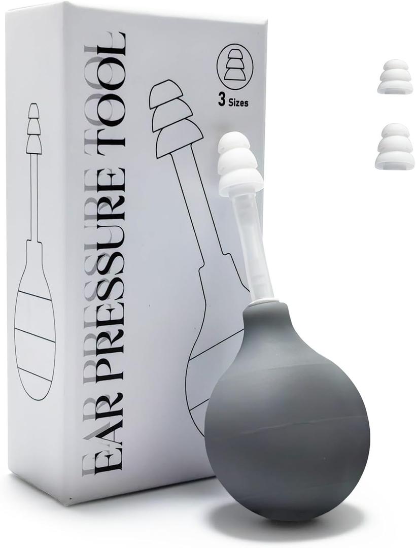 Ear Pressure Relief Device Natural Ear Pressure Relief Device Instant Migraine and Headache Alleviation Through Targeted Inner Ear Stimulation Perfect for Post-Flying Discomfort (Grizzly) Ear Pressure Relief Device Natural Ear Pressure Relief Device Instant Migraine and Headache Alleviation Through Targeted Inner Ear Stimulation Perfect for Post-Flying Discomfort (Grizzly)