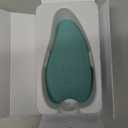 Momcozy Warming Lactation Massager 2-in-1, Soft Breast Massager for Breastfeeding, Heat + Vibration Adjustable for Clogged Ducts, Improve Milk Flow, Blue-Green