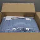 Comfort Spaces Daybed Cover- Luxe Double Sided -Quilting, All Season Cozy Bedding with Bedskirt, Matching Shams, 75'x39' Blue 5 Piece