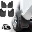 Muslogy Mud Flaps Splash Guards Compatible with Toyota Tacoma 2024 2025 2026 Accessories Front and Rear Mud Guards 4PCS No Drilling Fender Mudguards Kit with Hardware Accessories(Extra Large Version)