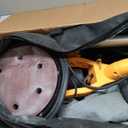 Electric Drywall Sander, 950W Drywall Power Sander with Vacuum Dust Collector, 9 Variable Speed 800-2100RPM, LED Light, Dustless Wall Sander for Drywall, Popcorn Ceiling, Corner etc (Orange)