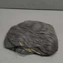 Topcosplay Men Wigs and Beard Set Long Gray Cosplay Halloween Costume Party Wizard Wig (Grey)