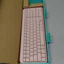 Logitech MK250 Bluetooth Wireless Mouse and Keyboard Combo: Fast & Easy Connectivity, Compact Wireless Keyboard, Ambidextrous Mouse, Durable Build - Windows/MacOS - Rose