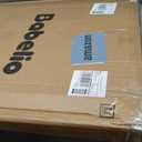 Babelio 29-55 Inch Extra Wide Baby/Dog Gate, PressGuard P7, Metal Auto Close, Pressure Mounted Pet Door for Doorways, NO Need Tools and Drilling, with Wall Cups, White