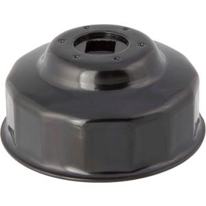 Steelman 64mm x 14 Flute Oil Filter Cap Wrench, 3/8-inch Drive, Low-Profile Design for Confined Space