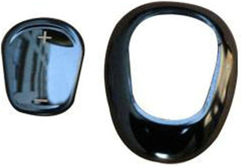 For Chevrolet Cruze 2016 2017 2018 2019 Black Titanium Gear Shift Knob Shifter Lever Trim Decorative Sticker for Malibu 2016-2020 Center Console Shifter Head Trim Cover