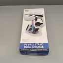 FASTSNAIL Charging Stand for PlayStation VR2, Multifunctional PS VR2 Headset & Sense Controllers Charge Dock Station with 10 RGB Light Modes of Memory, Storage Base Gaming Accessories for PS5 VR2 (White)