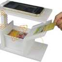 Card Slinger for TCG & MTG | Sports Card Scanner & Trading Card Scanner Holder Stand | Quickly Scan Gathering Accessories (Height-Adjustable)