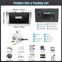 Naifay Android Car Radio for Toyota Camry 2006 2007 2008 2009 2010 2011, 9inch IPS Touch Screen for Camry Car Stereo with Wireless Carplay Android Auto/Bluetooth/GPS/WiFi, Support J.B.L&Large Screen