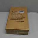 TAIMIT Twin Size Comforter Set - 5 Pieces, Bed in a Bag Bedding Sets with All Season Soft Quilted Warm Fluffy Reversible Comforter,Flat Sheet,Fitted Sheet,1 Pillow Shams,1 Pillowcases,Black