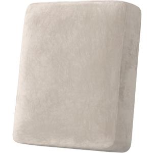 H.VERSAILTEX Velvet Stretch Couch Cushion Cover Plush Cushion Slipcover for Chair Cushion Furniture Protector Seat Cushion Sofa Cover (1 Piece Armchair Cushion Covers, French Oak)