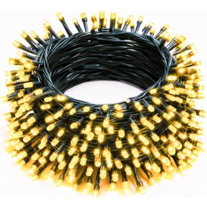 Christmas String Lights, 100 FT 300 LED String Lights Green Wire with Timer 8 Modes, Connectable Waterproof Decoration for Indoor Outdoor Xmas Trees Party Garden Wedding, Warm White