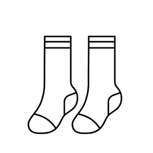 Good Luck Socks On cotton for Comfort And peace of mind pack of 8